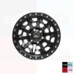 LLANTAS ARO 17X8.5 6X139.7 ET0 CB110.5 NEGRO MATE MAMMOOTH WHEELS - Imagen 2