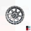 LLANTAS ARO 17X9 6X139.7 ET0 CB 110.5 GRIS MATE MAMMOOTH WHEELS - Imagen 2