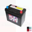 Bateria STP 45 amperes 400cca positivo Rh borne grueso Korea - Imagen 2