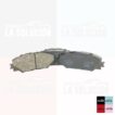PASTILLA FRENO TOYOTA COROLLA 1.6-1.8 11-17 1z-2z-3z | RAV4 06-18 STP
