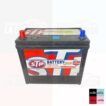 Bateria STP 45 amperes 400cca positivo Lh borne delgado Korea