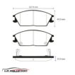 PASTILLA FRENO HYUNDAI ACCENT 1.5 94-99 STP - Imagen 5