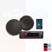 Radio auto AIWA con parlantes 200watt bluetooth