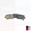 Pastilla freno changan cs15 1.5 17- traseras STP