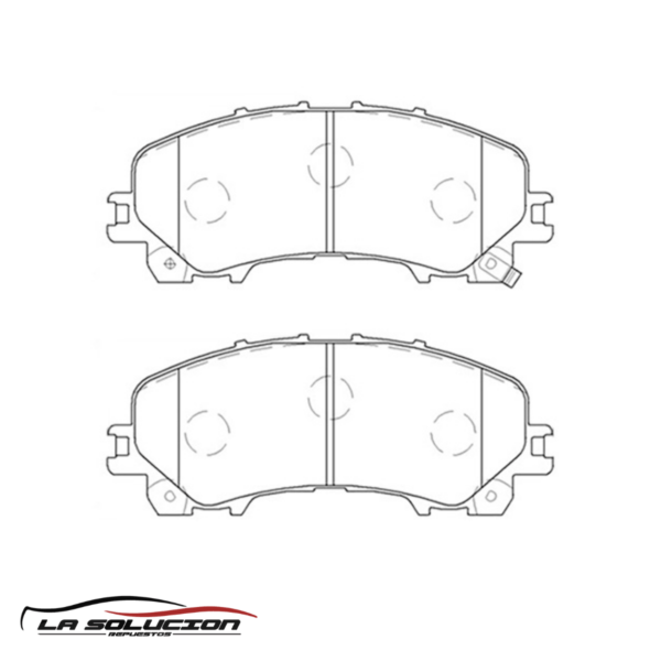 PASTILLA FRENO NISSAN X-TRAIL 15-21 CERAMICA