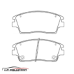 PASTILLA FRENO HYUNDAI TUCSON 15-19 | KIA SPORTAGE 16-19 CERAMICA - Imagen 3