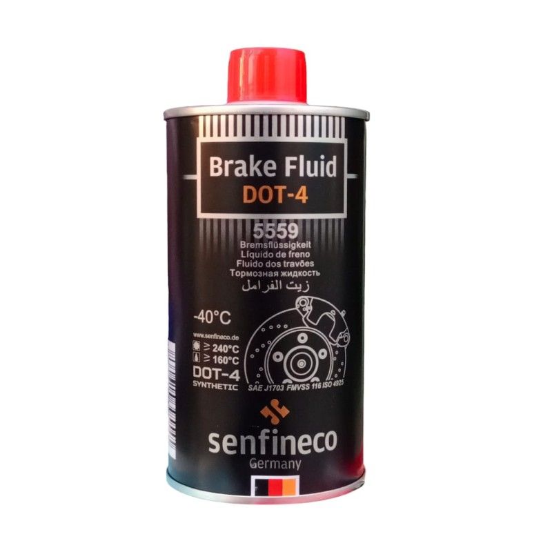 LIQUIDO DE FRENO 355ML. SENFINECO DOT4 LATA (5559)