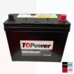 Bateria TOPOWER 45 amperes 390cca positivo Rh borne grueso Korea  (DESPACHO A COMUNAS SELECCIONADAS CON CARGO A CLIENTE)