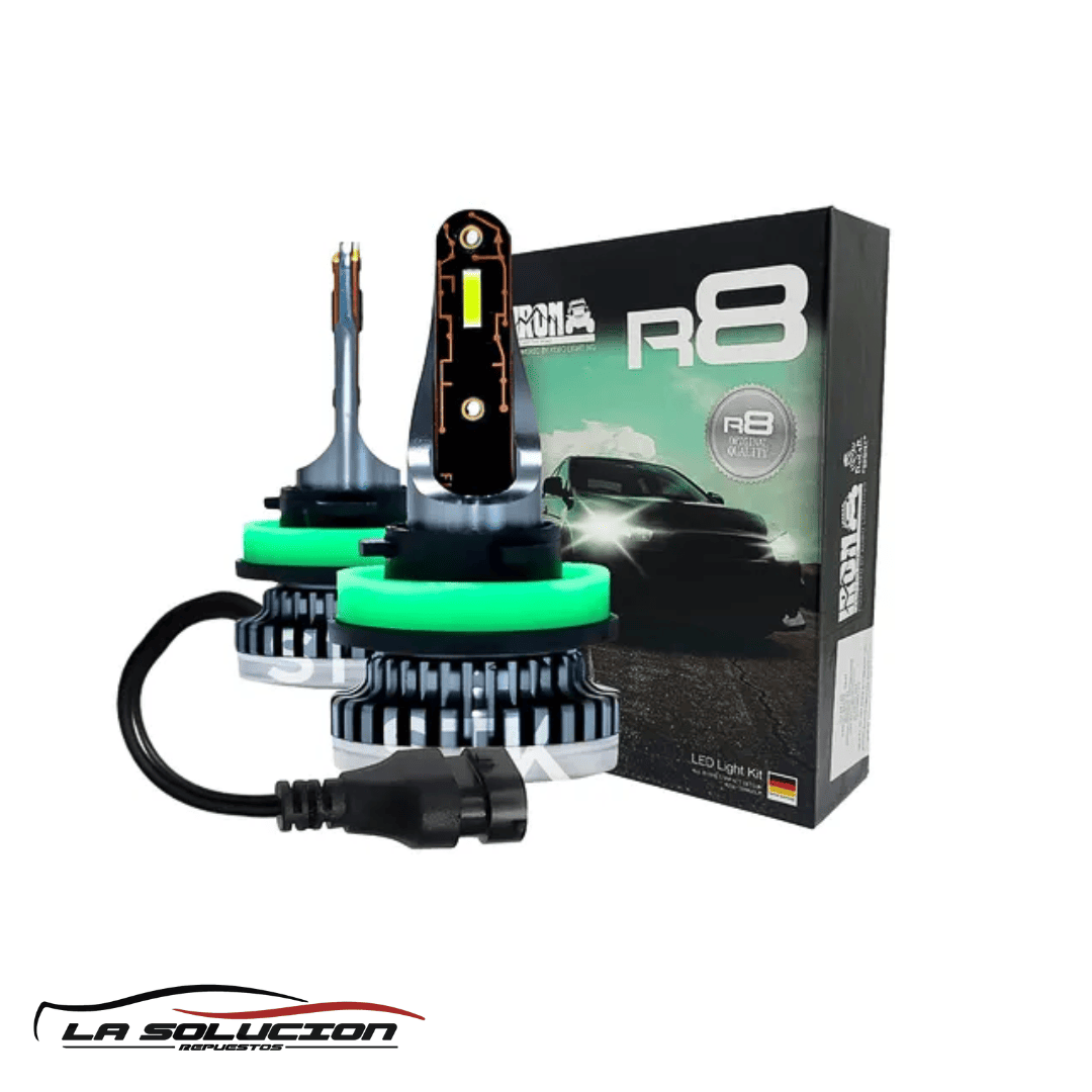 KIT LED H-11 R8 12V 42W/30000LM IRON