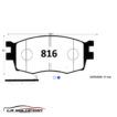 PASTILLA FRENO HYUNDAI ACCENT 06-11 NEW | KIA RIO JB 06-11 GTX - Imagen 2