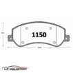 PASTILLA FRENO VOLKSWAGEN AMAROK 10-18 GTX - Imagen 2