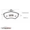 PASTILLA FRENO CHEVROLET N300 1.2 11-18 | TIGGO 08-14 | FULLWIN GTX - Imagen 2