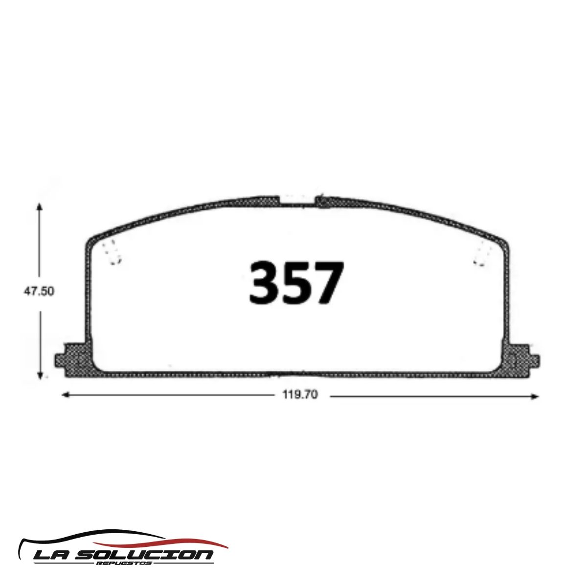 PASTILLA FRENO TOYOTA TERCEL 83-99 | COROLLA 88-97 GTX