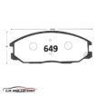 PASTILLA FRENO KIA SORENTO 03-09 GTX