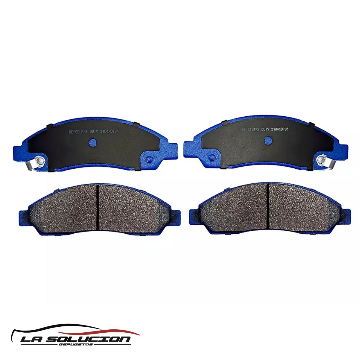 PASTILLA FRENO CHEVROLET D-MAX 2.4 05-09 | D-MAX 05-11 | GREAT WALL HAVAL | WINGLE GTX