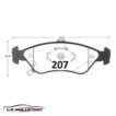 PASTILLA FRENO CHEVROLET ONIX 1.4 17-19 | PRISMA 1.4 | FORD FIESTA GTX