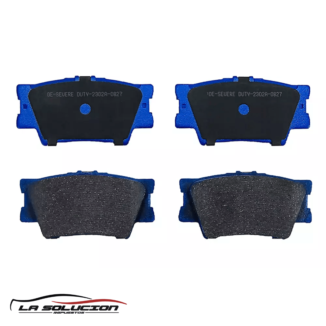 PASTILLA FRENO TOYOTA COROLLA 2.0 21-24 | RAV4 06-18 TRASERAS GTX