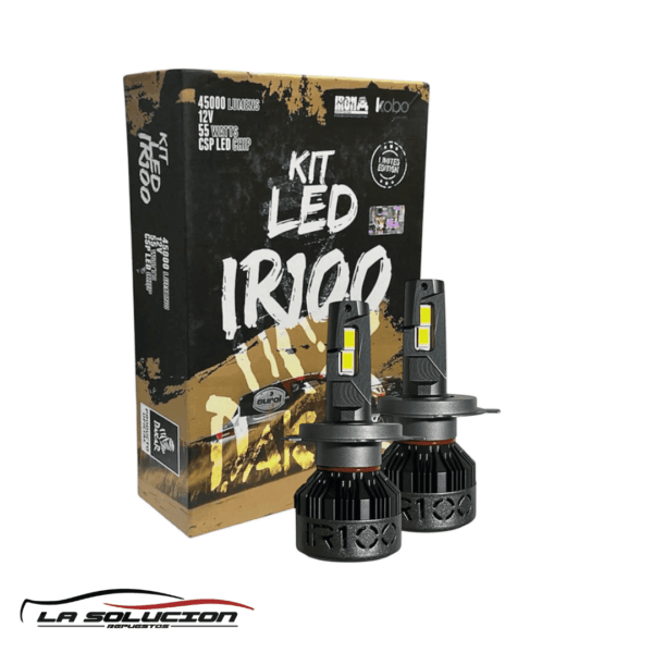 KIT LED H-4 IR100 45000 LUMENES DAKAR