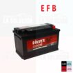 Bateria VOLTEX 80 amperes 730cca positivo Rh star stop tecnologia EFB  (DESPACHO A COMUNAS SELECCIONADAS CON CARGO A CLIENTE)