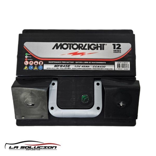 BATERIA 45 AMPERES MOTORLIGHT