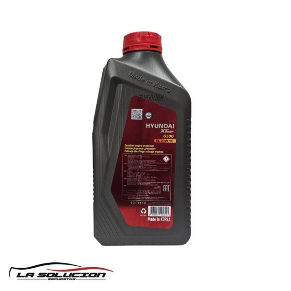 ACEITE HYUNDAI G500 20W50 1LT
