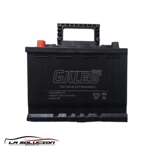 BATERIA GALES 55 AMPERES 500 CCA BORNE IZQUIERDO (DESPACHO A COMUNAS SELECCIONADAS CON CARGO A CLIENTE)