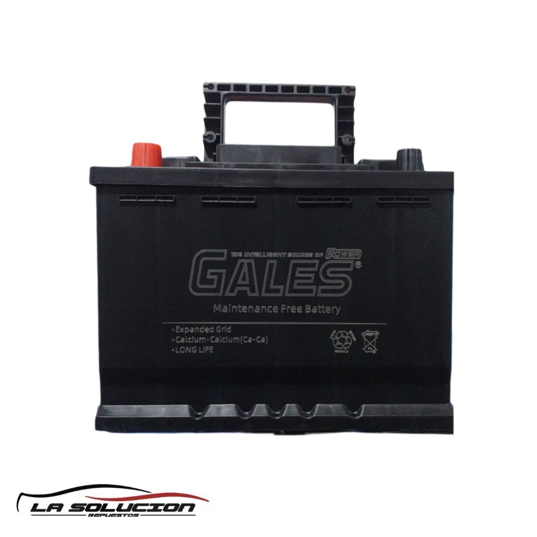 BATERIA GALES 55 AMPERES 500 CCA BORNE IZQUIERDO (DESPACHO A COMUNAS SELECCIONADAS CON CARGO A CLIENTE)