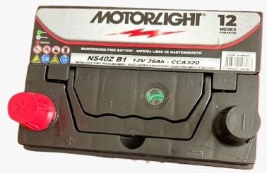 BATERIA 35 AMPERES MOTORLIGHT