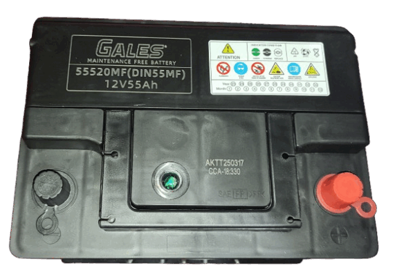 BATERIA 55 AMPERES GALES